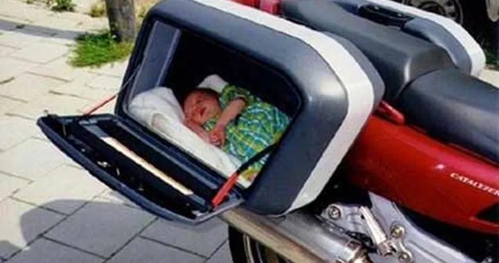 Accessori da moto per bravi genitori