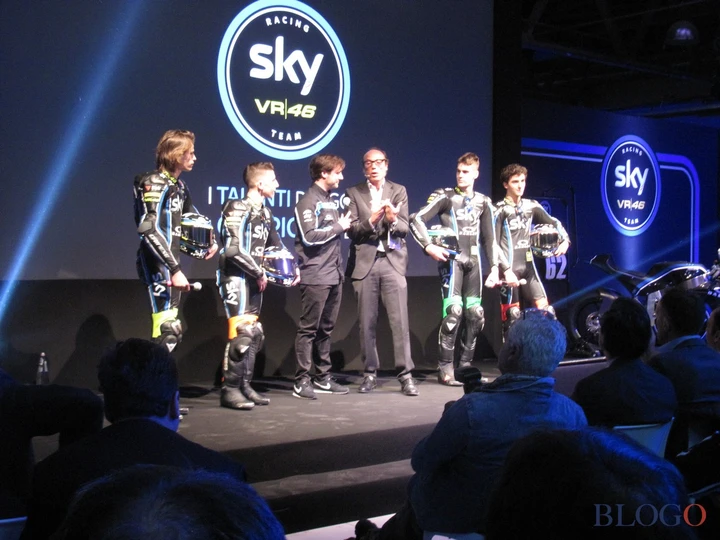 Sky Racing Team VR46: la presentazione di Milano