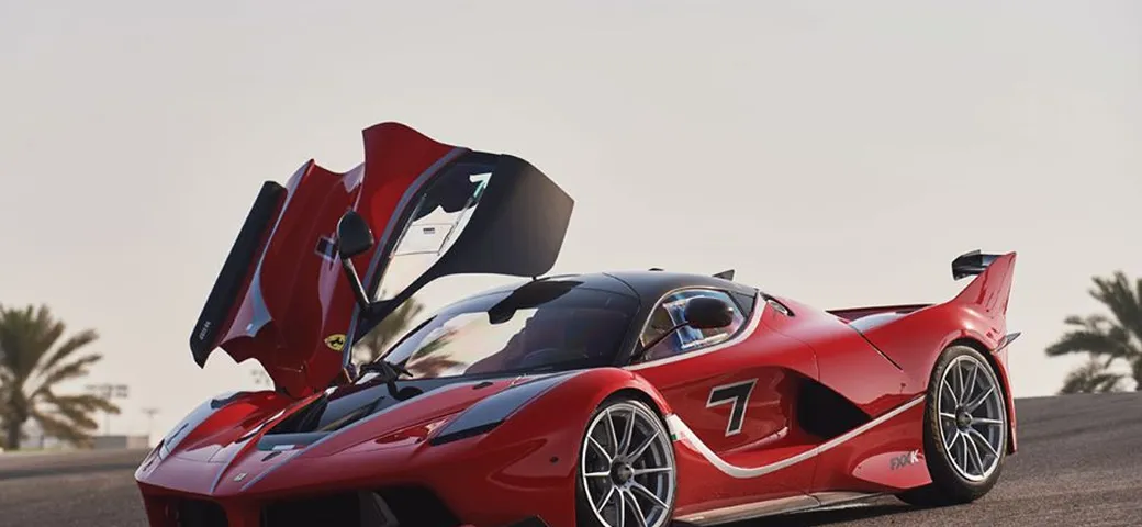 Ferrari FXX K all'asta ad Abu Dhabi con RM Sotheby's