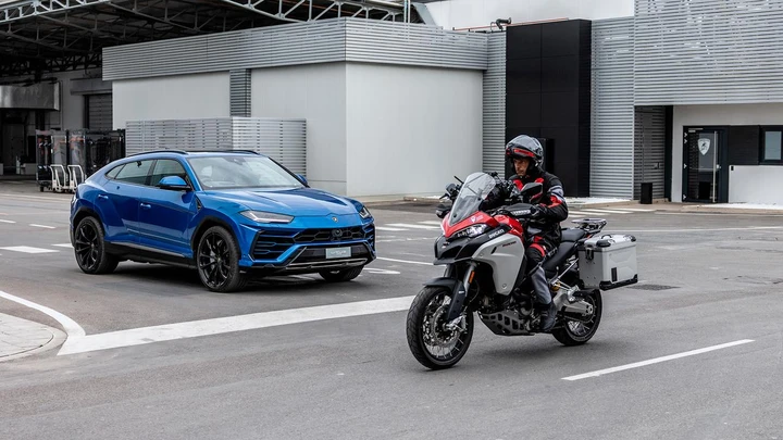 Ducati sistemi di comunicazione veicolo a veicolo