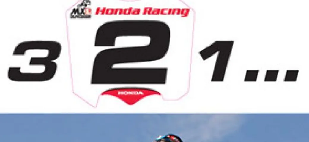 Jeremy McGrath a Genova col team MX Honda Racing