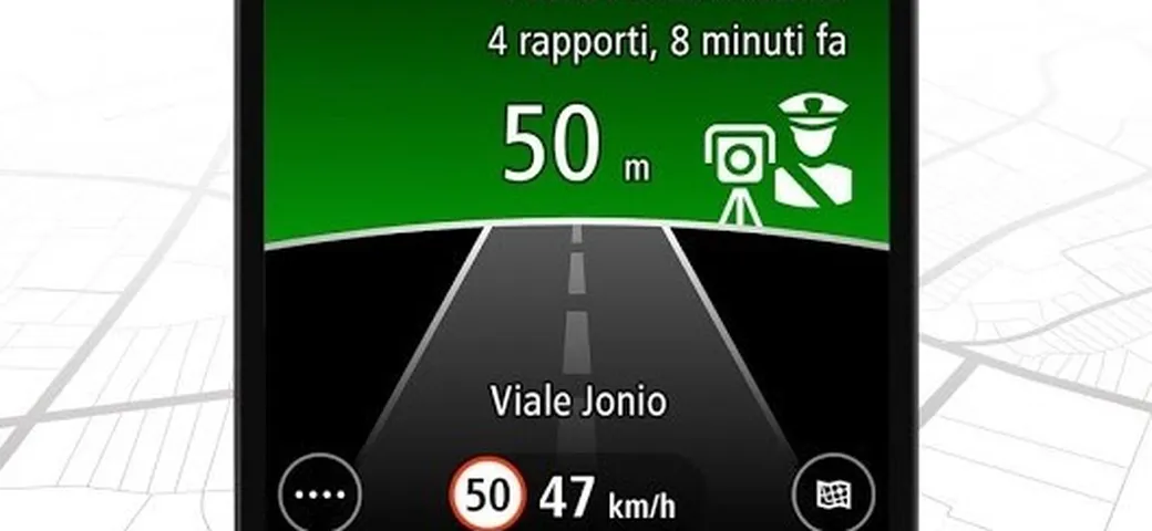TomTom: arriva la app che rileva gli autovelox