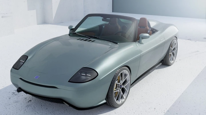 Fiat Barchetta: l'electromod by Marco Maltese