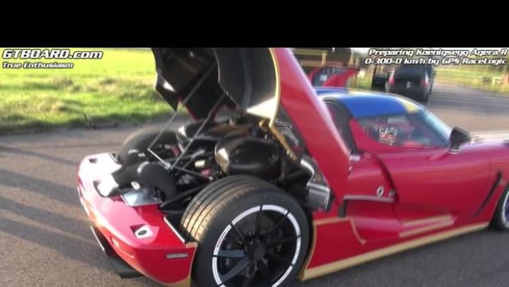 Video: il record della Koenigsegg Agera R sugli 0-300-0 km/h