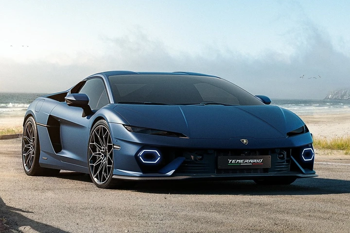 Lamborghini Temerario si mostra a 360° in un video con sound