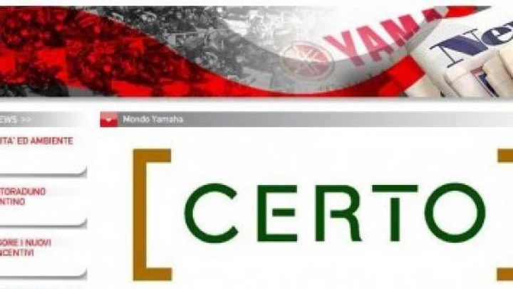 Yamaha riceve la certificazione ambientale UNI EN ISO 14001-2004