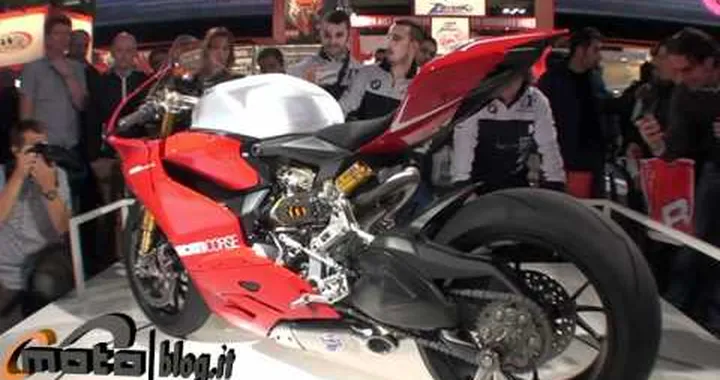 Ducati 1199 Panigale @ Eicma 2011