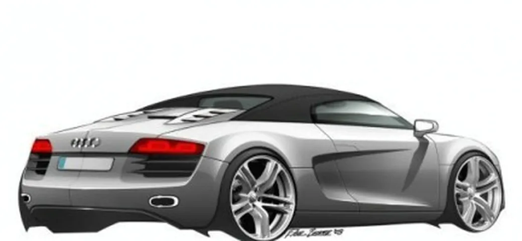 Audi: presentati i bozzetti di R8 spider, A5 Sportback, A7 ed A8