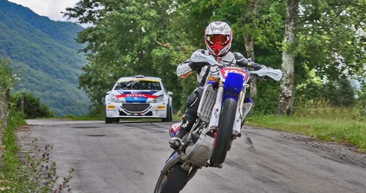 Peugeot 208 R5 Vs Yamaha YZ 450SM: il Teaser della sfida