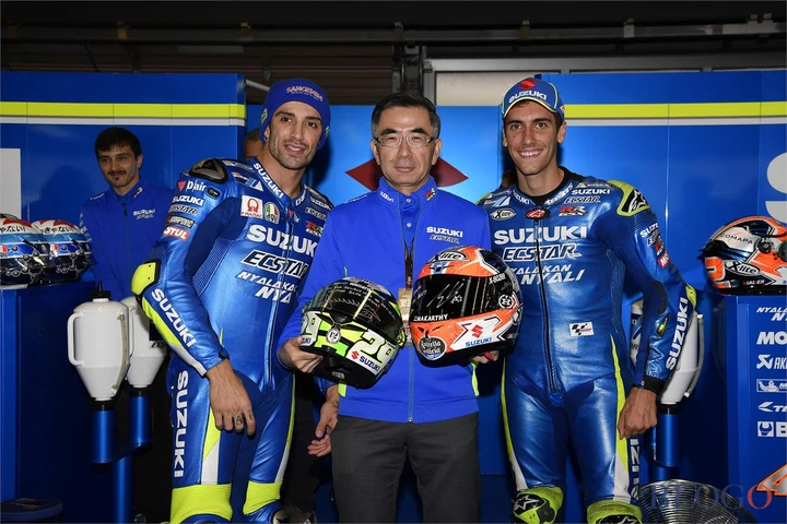 MotoGP: Iannone e Rins intervistati ad Eicma