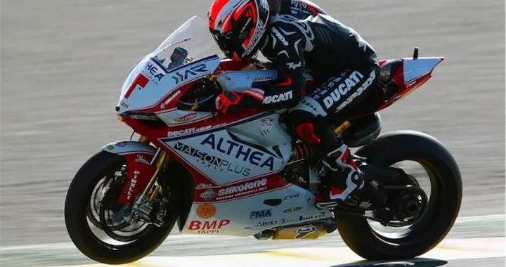 Test SBK: esordio dei piloti Althea a Valencia