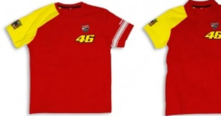 Dagli USA il merchandising ufficiale Ducati dedicato a Valentino Rossi