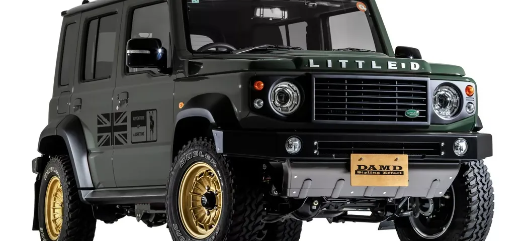 Suzuki Jimny cambia volto: adesso è un po' Defender e Classe G