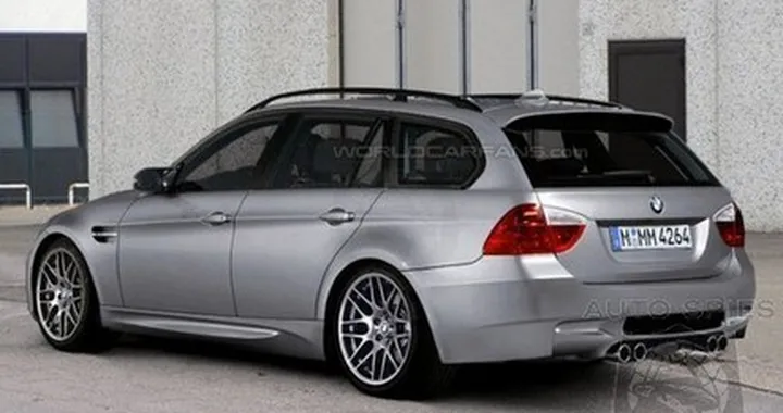 BMW: un rendering della M3 Touring