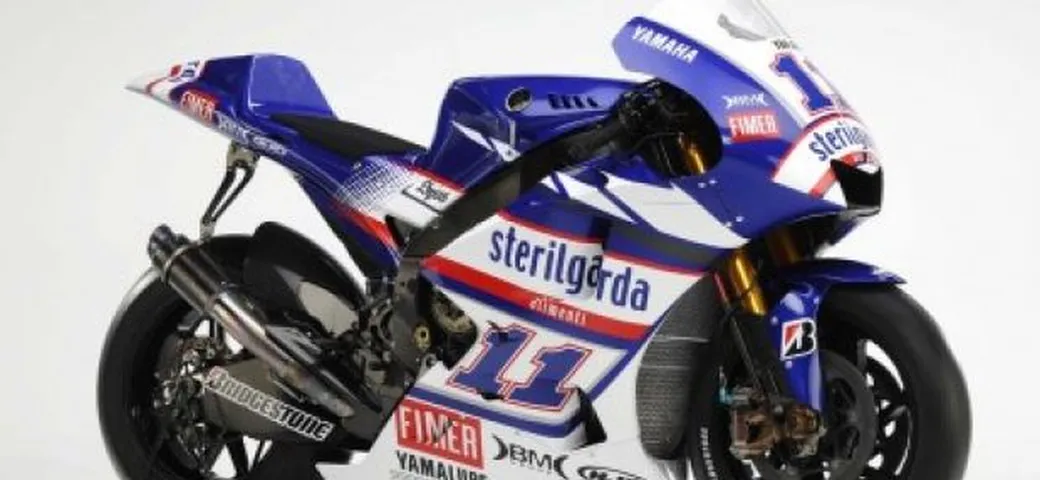 Livrea Yamaha M1 di Ben Spies a Valencia
