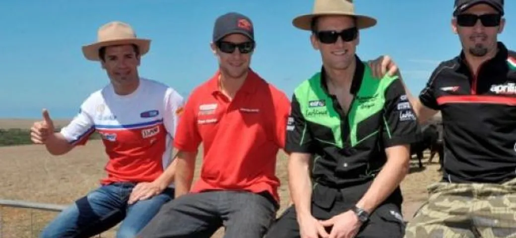 WSBK: la sfida è già iniziata con una gara di... pecore!