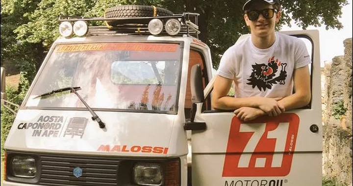 Avventura social in Ape: #AostaCapoNord