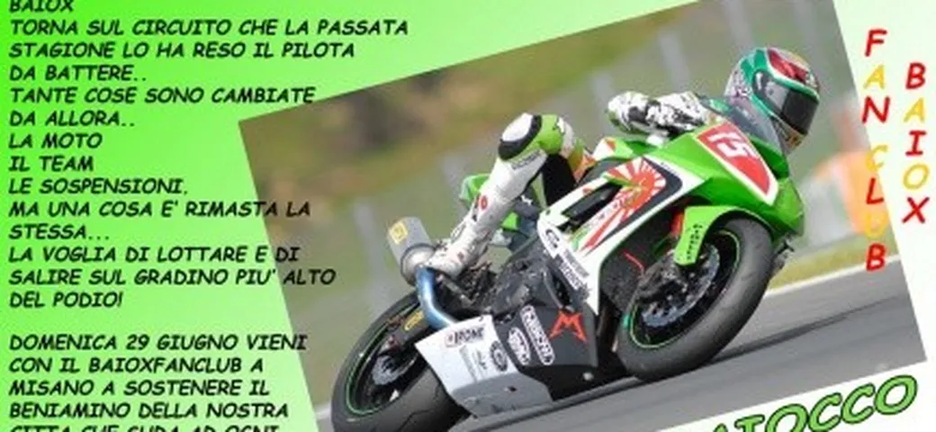 SBK: a Misano con il Baiox Fan Club