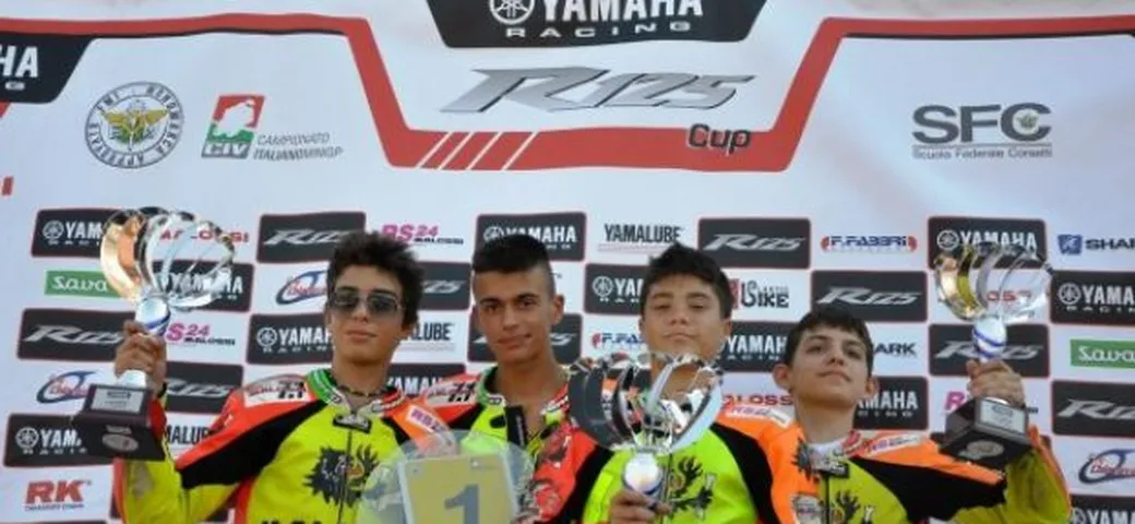 Damiano Mencarelli, nuovo campione R125 Cup