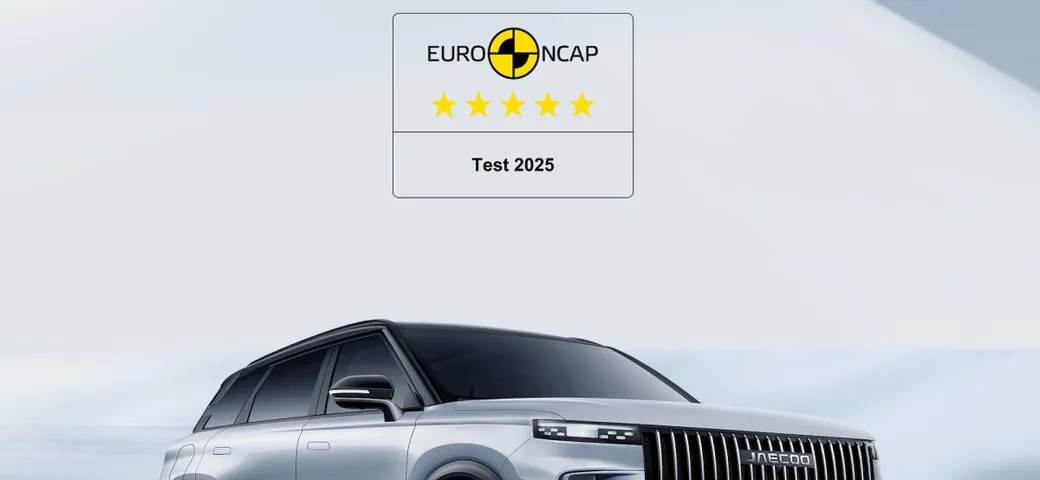 JAECOO 7 Super Hybrid ottiene le cinque stelle EuroNCAP