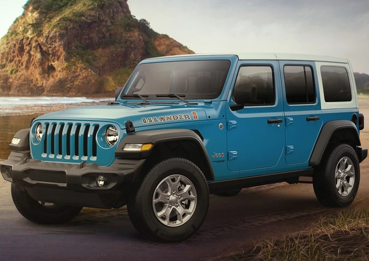 Jeep Renegade e Wrangler Islander Edition 2021