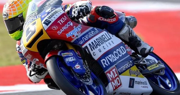 Moto3, super Fenati “Re” della pioggia conquista Misano