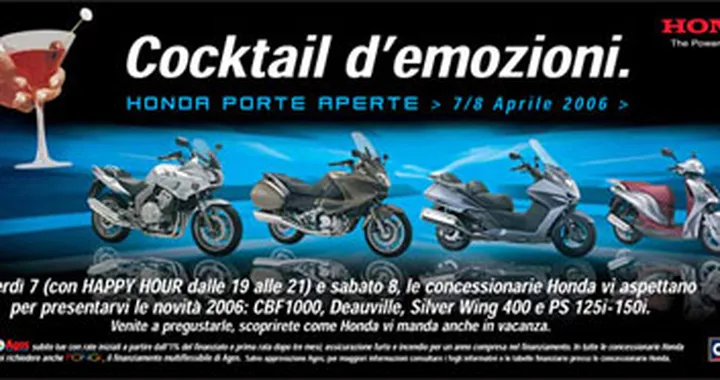Porte Aperte Honda 7-8 Aprile
