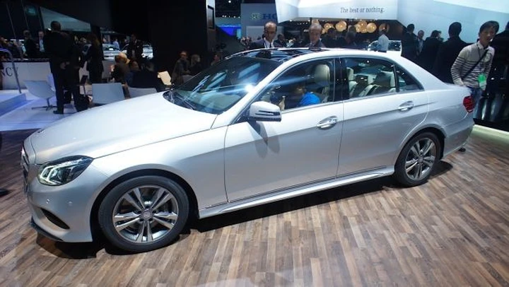 Mercedes Classe E: foto live dal Salone di Detroit 2013