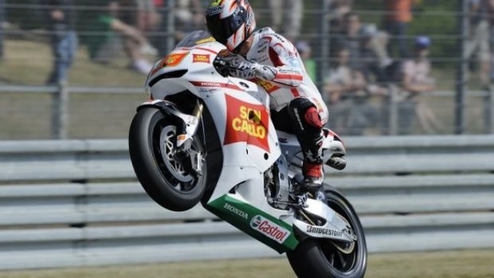 MotoGP: Melandri torna alle Showa e fa il miglior piazzamento. 