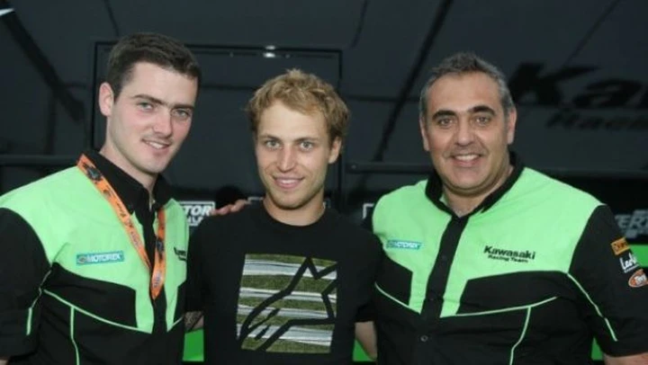 Paulin and Van Horebeek con Kawasaki nel 2013