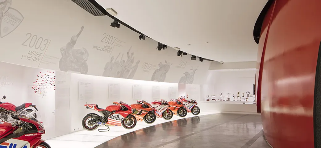Museo Ducati: una passeggiata al suo interno