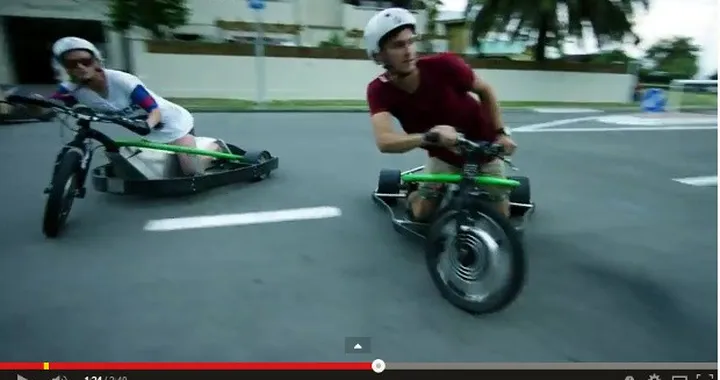 Dalla Nuova Zelanda Trike per driftare [Video]
