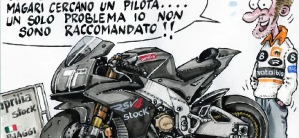Federico Sandi e Federico Biaggi in Superstock 1000 con l'Aprilia RSV4