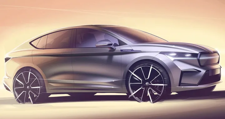 Škoda Enyaq Coupé iV: la prima immagine