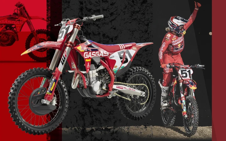 GasGas MC 450F Troy Lee Designs Edition