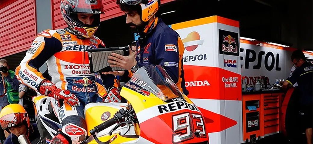 Marquez e Crutchlow: 