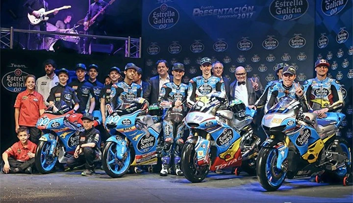 Presentazione Team Estrella Galicia Marc VDS MotoGP 2017