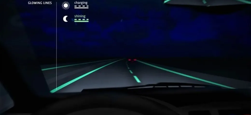 Glowing Lines: arriva su strada la vernice che assorbe e riflette i raggi UV
