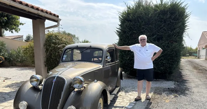Restaura la sua prima auto per 10 anni, l'auto del 1938 torna come nuova