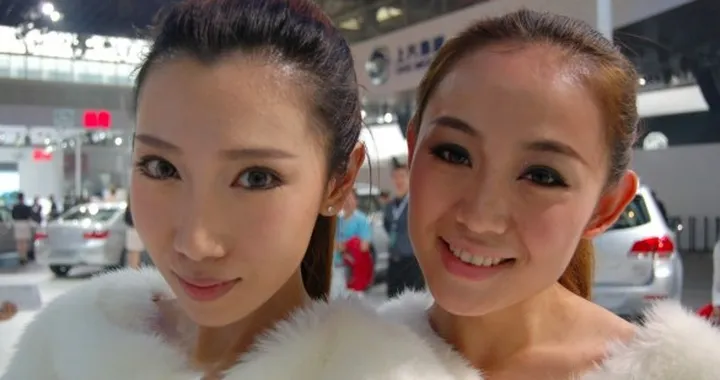 Le ragazze del Salone di Pechino 2012
