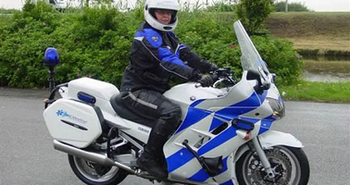 Una Yamaha FJR1300A come ambulanza