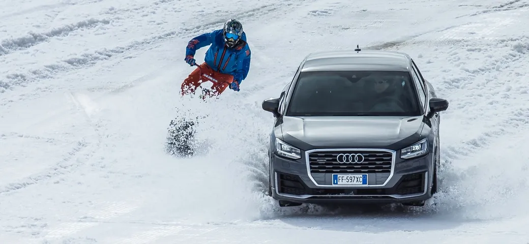 Audi Q2 2.0 TDI Quattro S Tronic Vs Snowscoot [Video]
