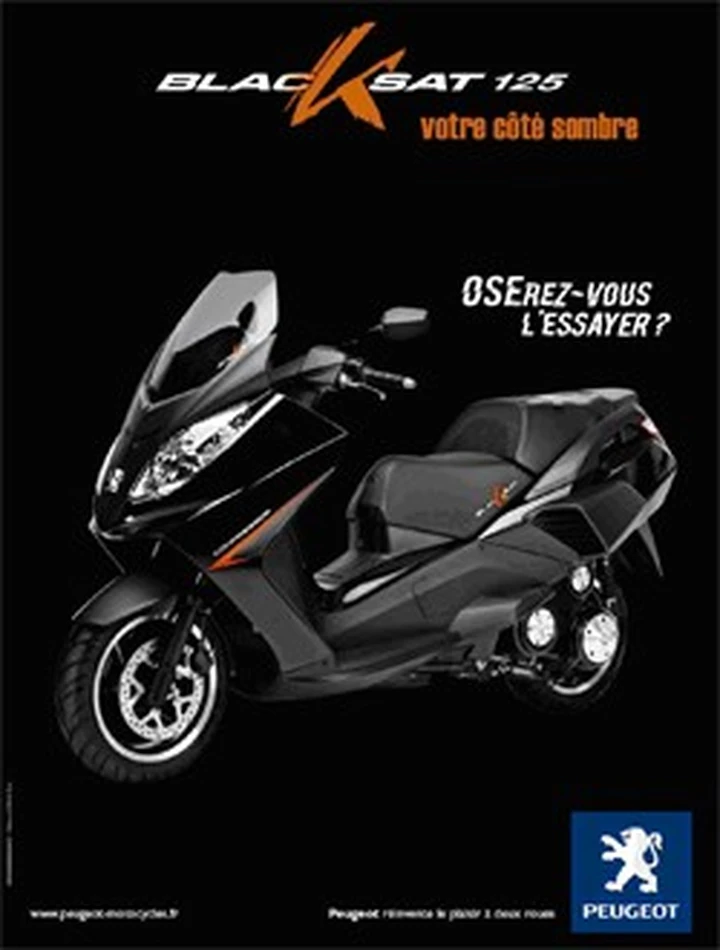 Peugeot Satelis Black Sat 125