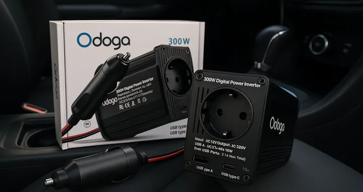 Elettricità 220V anche in auto: basta questo inverter da 24,99€ su Amazon