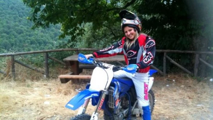 Foto del giorno: alle prime armi con una Yamaha YZ250F