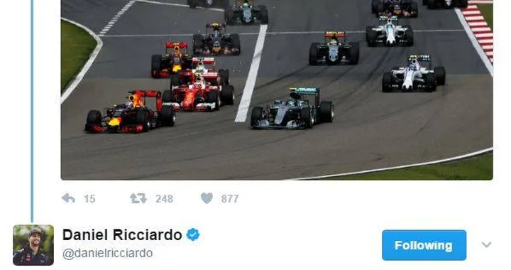 Daniel Ricciardo spoilera (a modo suo) il Twitter della Formula 1!