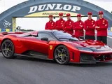 Ferrari F80, la hypercar da 1200 CV, sul circuito della 24 Ore di Le Mans