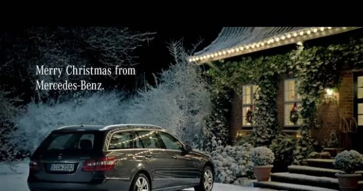 Mercedes: il video-augurio di Natale