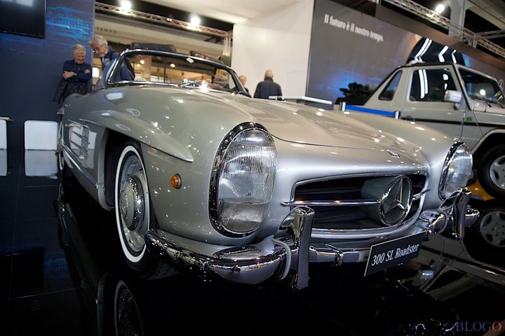 Mercedes al salone di auto e moto d'epoca di Padova 2018: 300 SL protagonista
