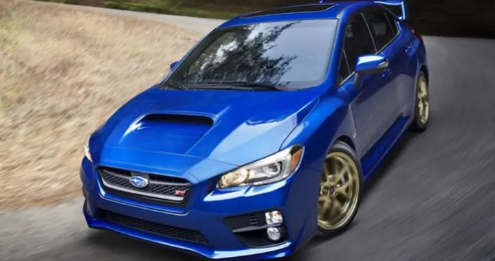 Subaru WRX STI in video